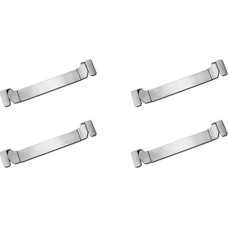 Porte-spatules et ustensiles de barbecue GETIT en acier inoxydable, lot de 4, compatible avec les grils Black-AquaForge.