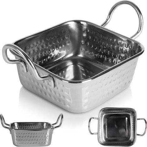 Mini plat à rôtir pour tapas, acier, 400 ml (1/5)