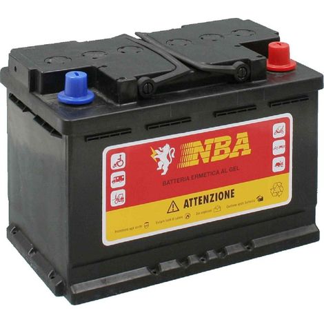 BATTERIA NBA ERMETICA AL GEL 52L3GEL 12V 70AH