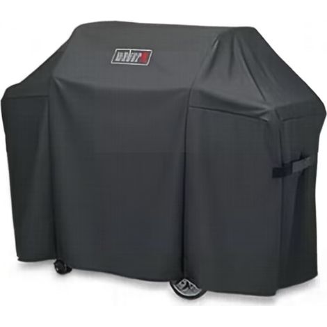 Ensemble de housses noires pour fours à charbon Weber Performer Premium et Deluxe - cadeau idéal, noir, dimensions : 121,9 × 45,1 × 106,7 cm. Qualité exceptionnelle. (1/4)