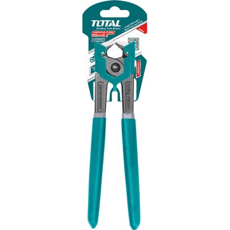Pince de Menuisier 200 mm Idéal pour l'Ébénisterie Pour Tenir et Plier les Pièces en Bois Précision et Confort Fabriqué en Chrome Vanadium Poignée en Plastique (1/3)