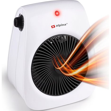 alpina Poêle Blanc H27xl21xL14.5cm (1/5)