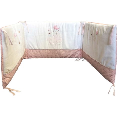 Tour de lit brodé baleines Multicolore 40x180 cm (1/2)