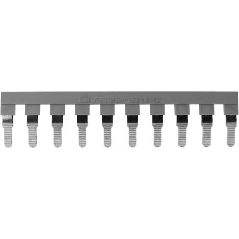 Connettore a innesto a pettine a 10 vie per connettori su guida PC16 EB10 (1/2)