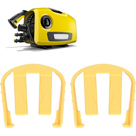 Raccords Rapides pour Nettoyeur Haute Pression Compatible K2 K3 K7 Jaune - Lot de 2 - Emballage Écologique -KZQ (1/5)