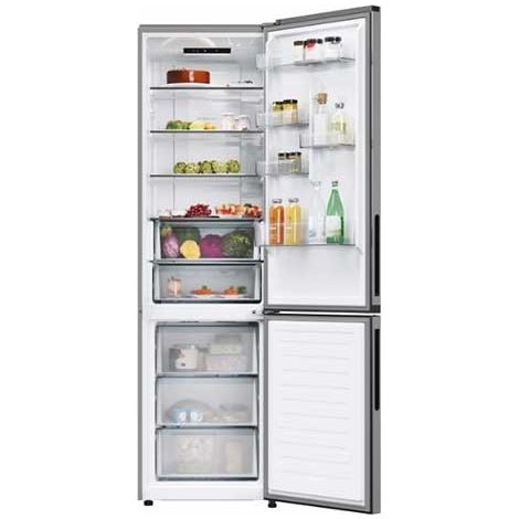 Candy CNCQ2T620EX - Frigorifico Combi Nofrost E Alto 205 Cm Ancho 595 Cm Inox (1/3)