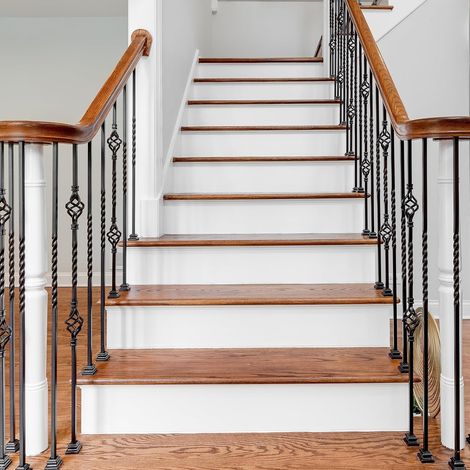 Auto-Adhésif Escalier Autocollants Peel Et Bâton Vinyl Marches Maison Salle Bain Sol Décoration Blanc (1/5)