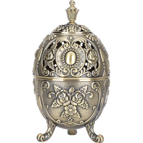 Vintage-Räucherstäbchenhalter, Dekorationsobjekt für Zuhause, Büro oder Schlafzimmer, aus Metall, Geschenk (1/5)