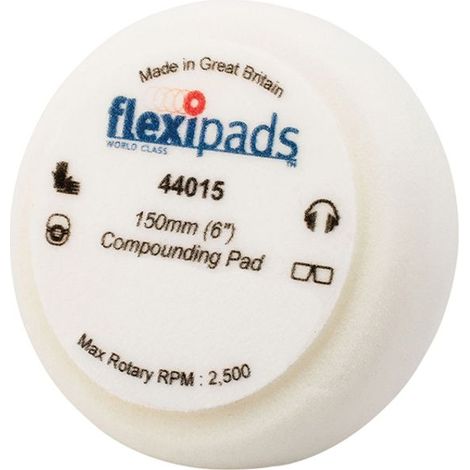 Flexipads World Class 44015 White Compounding Foam 150 x 50mm GRIP FLE44015