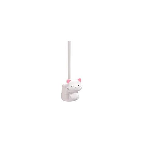 Brosse Pour Cuvette Des Toilettes – TPR 11x39cm  Brosse De Toilette En Forme De Chat  Outil De Nettoyage De Salle De Bain Avec De Toilettese Murale, Pour Cuvettes, Toilettes, Toileettes, Ma (1/5)