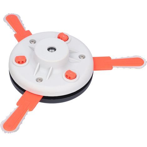 Tête tondeuse 3 lames double usage – accessoire pour débroussailleuse jardin (1/5)