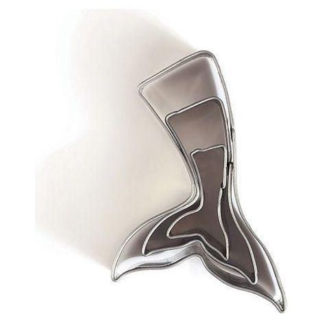 Emporte-pièce - Sirènes - 3 pcs - Inox - 2 cm, 4 cm, 5,5 cm - Compatible lave-vaisselle (1/2)
