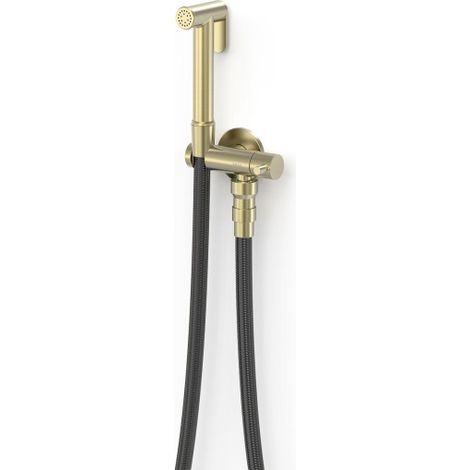 Mitigeur encastré avec douche pour WC Cava doré - TRES 24112350CA