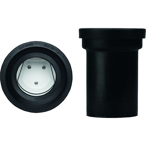 KWC AR Kommunikationsstopper, CAMPUS, PE,  Anschluss an WC-Rohre DN 100