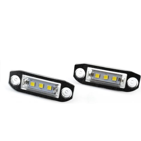 Luces LED para matrícula Volvo (S40, S60, S80, XC70, XC60) – Precio por par (1/2)
