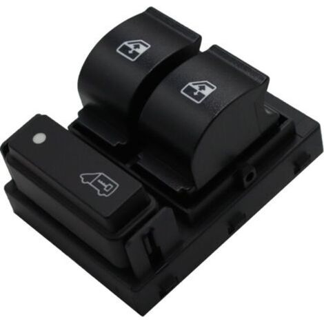 Bouton Lève Vitre - Pour Fiat Doblo Ducato Peugeot Boxer Jumper - Référence OEM 735421419 6490X9 - 1 Pièce (1/5)