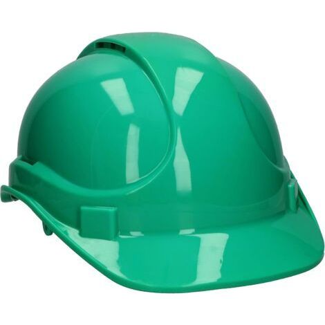 Casque de Chantier réglable, vert- (1/5)