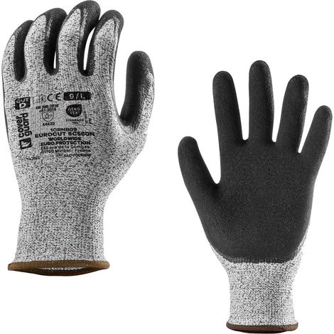 Guantes de trabajo de nitrilo resistentes a cortes Coverguard Eurocut SC560N -  - Grigio