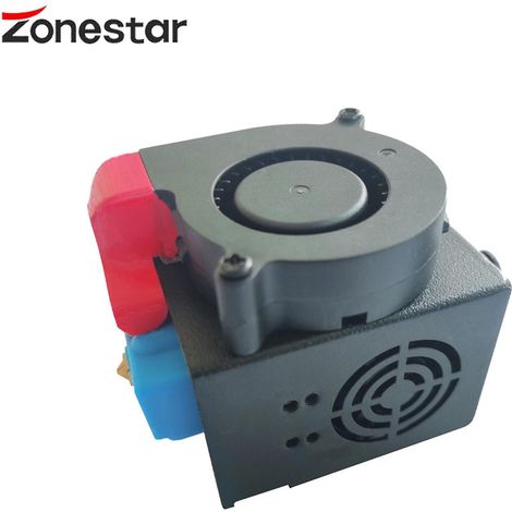 ZONESTAR 3D-Drucker-Direktantrieb-Extruder-Upgrade-Kit 24V für Z8Z9Z10 3D-Drucker mit 4 Messingteilen V-ED-24-1-