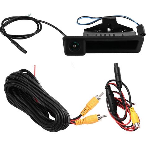 Cámara de visión trasera AHD 720P para BMW E60 E39 E90 E82 E61 X1 E84 X5 E70 E92 E91 Serie 3 Serie 5 E88 E93 X6 AHD720P (1/5)