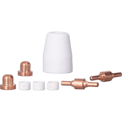 Kit de 180 pièces de consommables de soudage (buse en céramique, électrode, diffuseur) pour torche plasma (1/5)
