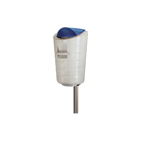Outdoor-Abfallsammler  Volumen 50 l  BxHxT 444 x 744 x 325 mm 