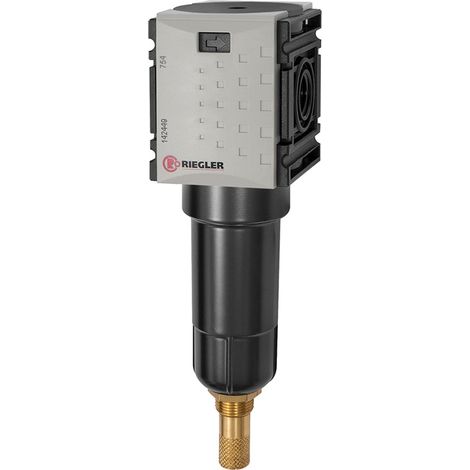 Riegler Filter »FUTURA-mini« mit Metallbehälter, 5 µm, BG 0, G 1/4, VA (1/4)