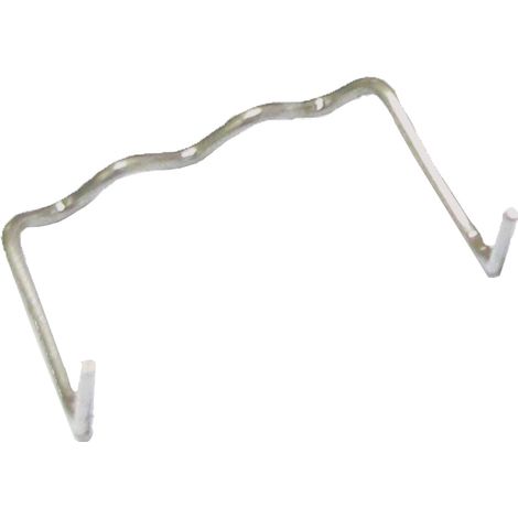 KS Tools Reparaturklammer abgewinkelte U-Form Ø 0,6 mm, 100 Stück - 150.1055 (1/2)
