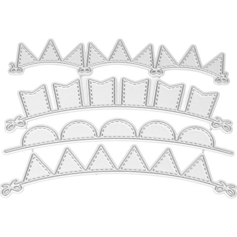 Emporte-pièce - Pochoir de découpe en acier au carbone - Pour scrapbooking et cartes - Lot de 1