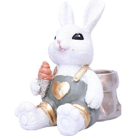 Statu Niedliche Sammlerstück Osterhase Ornamente