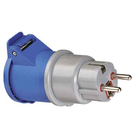 ADATTATORE INDUSTRIALE SPINA SCHUKO 10A 2P+T 220V