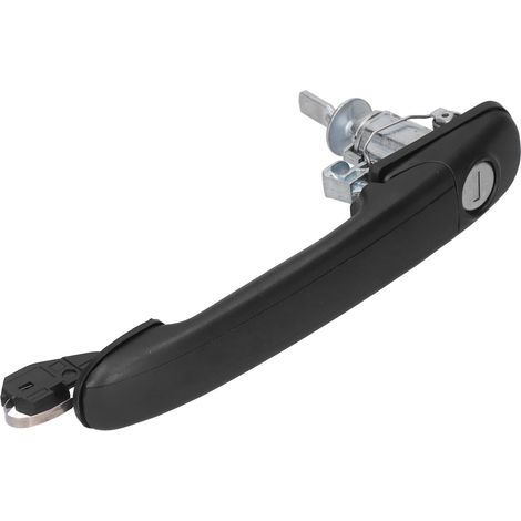 Poignée de porte extérieure avec clé de remplacement avant gauche/droite, adaptée au siège (1/5)
