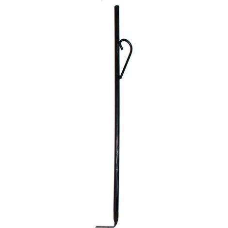 Batik Soffietto Nero per Camino 80 cm Manico Ergonomico e Pieghevole