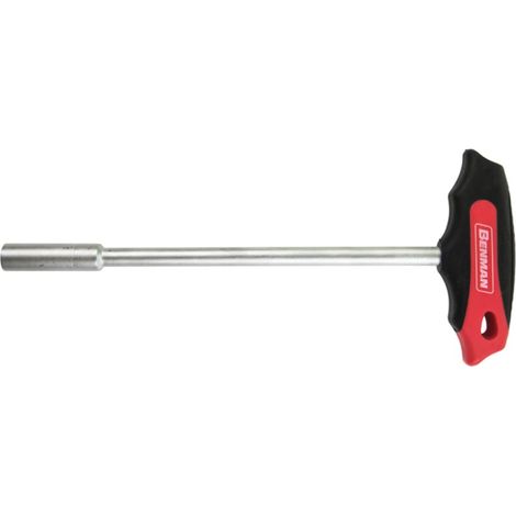 Benman 13mm chiave a bussola con manico bimateriale a t (1/4)