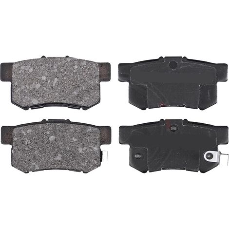 KIT PASTIGLIE FRENO POSTERIORI compatibile con HONDA FR-V (BE) / PASTIGLIE FRENANTI AUTO OEM FDB1679 , / SOSTITUZIONE DIRETTA / BASSA POLVERE / SILENZIOSO