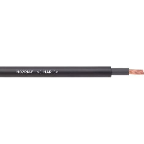 Cavo Lapp H07RN-F Nero 1 x 6 mm² Flessibile Duraturo