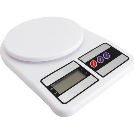 Digitale Küchenwaage Tempo di Saldi mit LCD-Display, Tara-Taste und einem Messbereich von 1 g bis 7 kg (1/5)