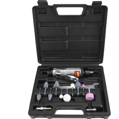Pneumatic Polishing Grinder, Pneumatic Sanding Machine Set for Metal, Pneumatic Grinder and Polisher (1/5)