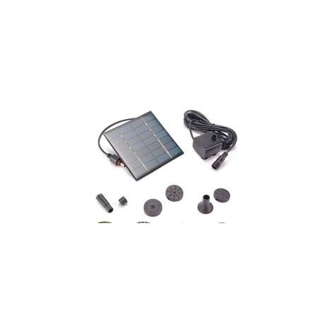 Fontaine Solaire, Pompe à Eau Solaire Aucun Plantes Batterie ou Electricité pour Bassin / Piscine / Décoration de Jardin 1111cm
