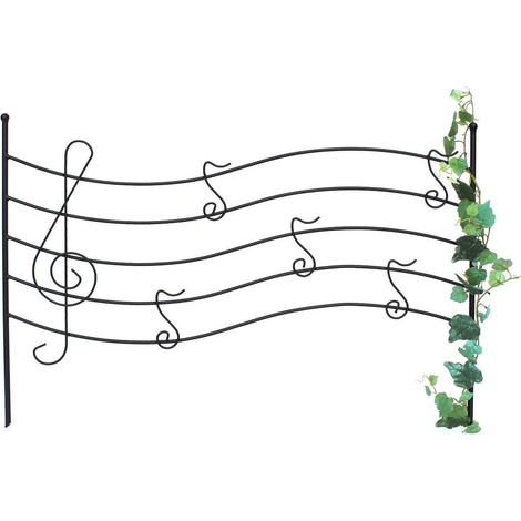 Clôture Melody Treillis métallique H-56 cm L-80 cm Aide à l'escalade Clôture