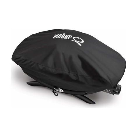 Weber Funda para barbacoa negra de poliéster 82x48x32 cm (1/3)