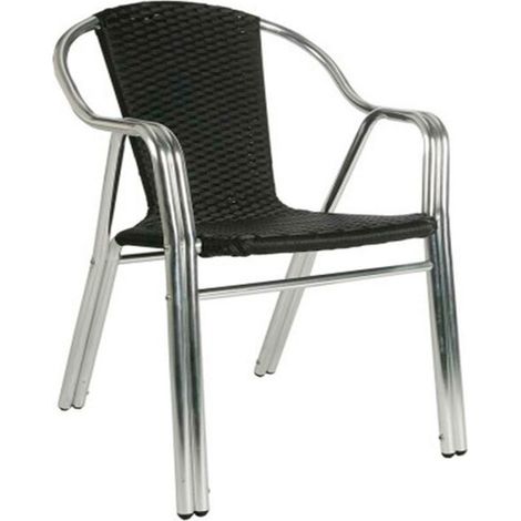 SILLON ALUMINIO EDGE COMFORT NEGRO (1/2)