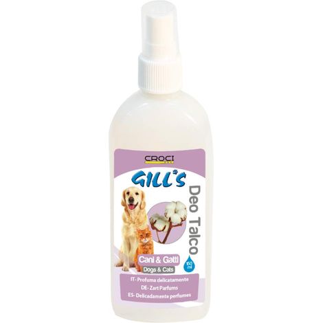 Igiene e toelettatura per Cani deo talco 150 ml GillS