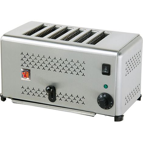 Toasteur pour 6 tranches 410x270x220 mm - VIRTUS