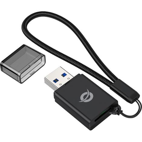 Conceptronic BIAN07B TF/MicroSD 3.0 Kartenleser, UHS-I, USB 3.0, 5Gbps