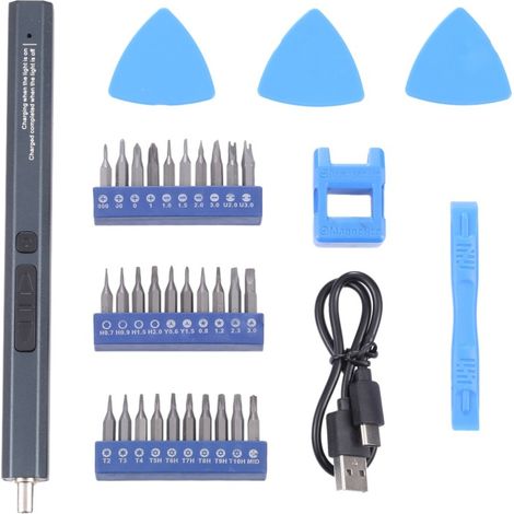 33-in-1 Rechargeable Cordless Electric Screwdriver Set (Type-C) (1/4)