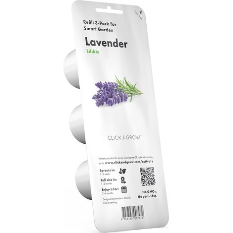 Recharge de lavande pour Smart Garden, Blanc. (1/5)