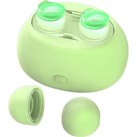 Nettoyeur Ultrasonique Portable pour Lentilles de Contact Rechargeable Automatique Bleu (1/5)