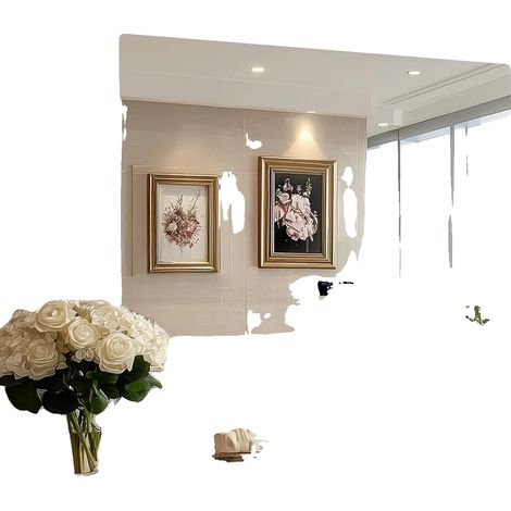 Miroir de salle de bain, connectivité Bluetooth, rétroéclairage dimmable, 100x70cm (1/2)
