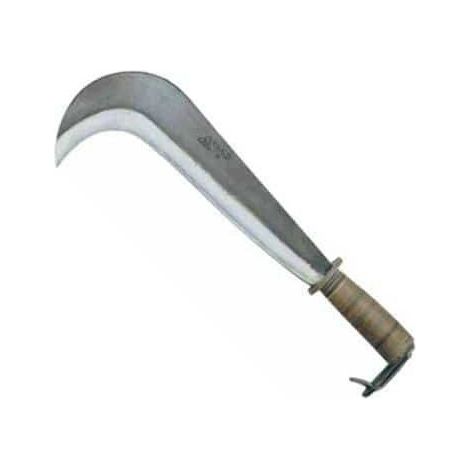 Roncola tipo Bergamo larga, con lama in acciaio forgiato, N4 da 33 cm